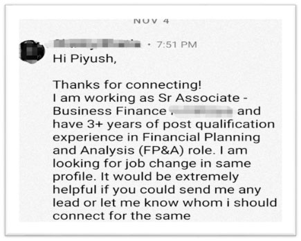 LinkedIn Conversation Ace Your Resume